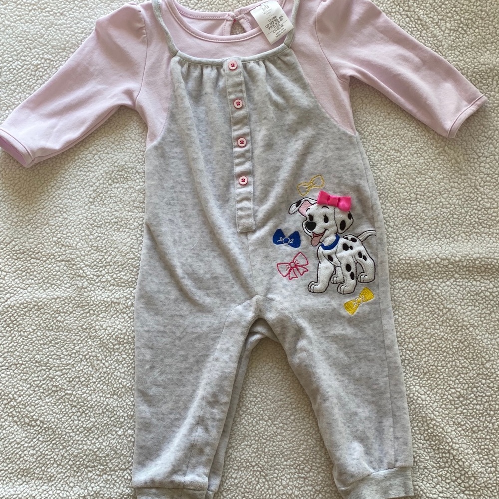 Disney Baby Girl 101 Dalmatian Romper
